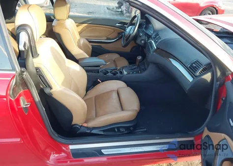 2003 BMW 330Ci из США, поврежденный, VIN WBABS53443JU98097